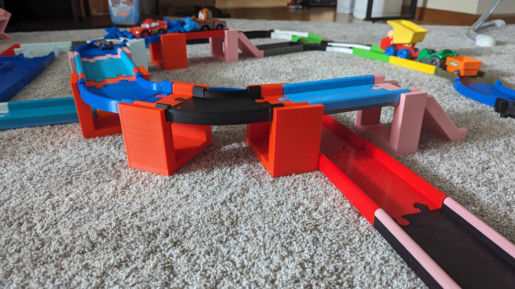 Kids/Toddlers Play Road, Ramps and Car Tracks
