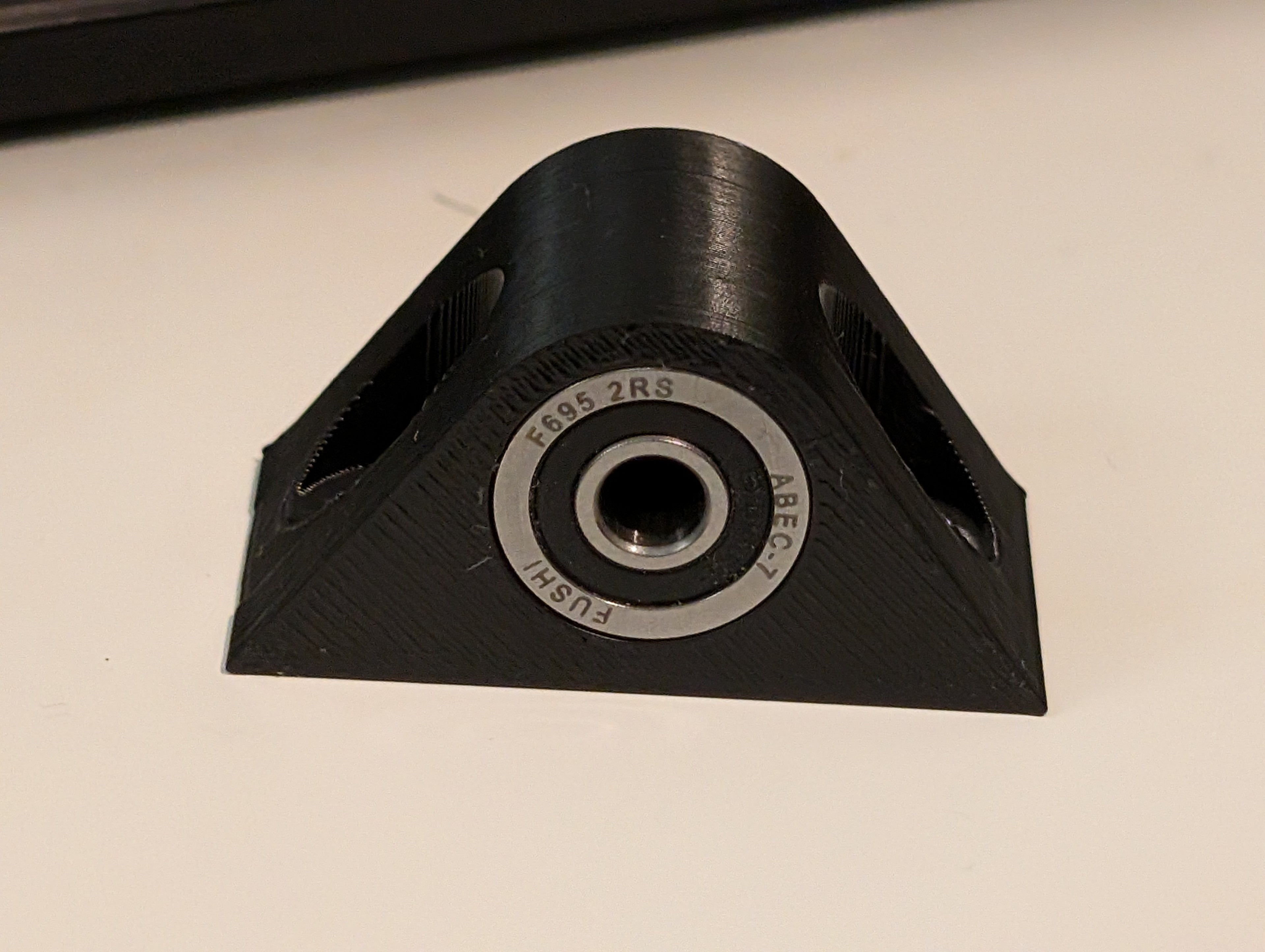 Bearing mount for 2020 aluminium profile