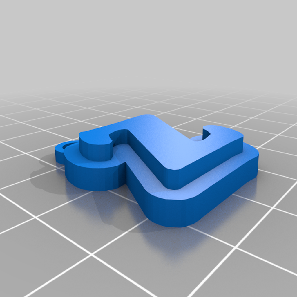 Keychain with Letter