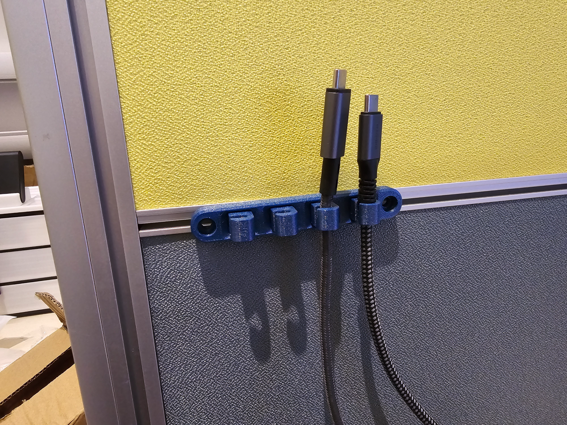 No-Glue Magnetic Cable Organizer
