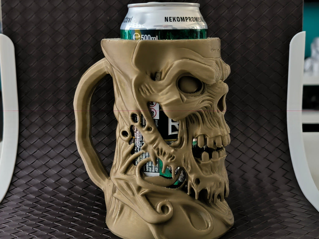 Melting Demon Can Holder / Beer mug