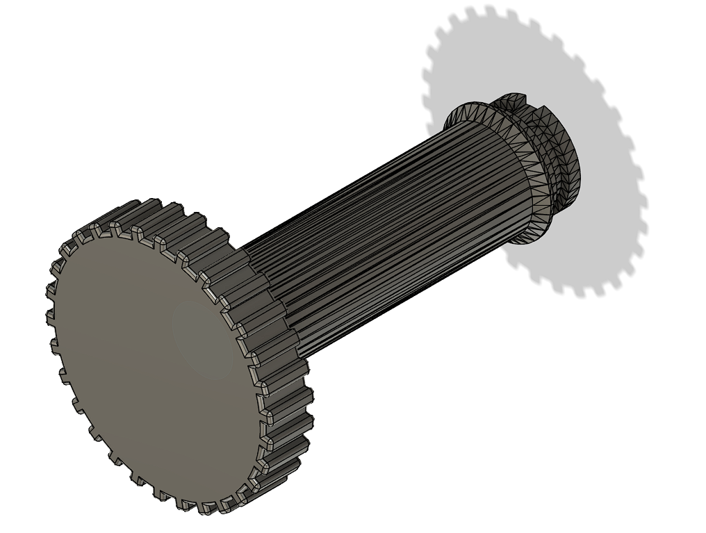 Ender 3 Additional Spool Holder With Screwable Cap