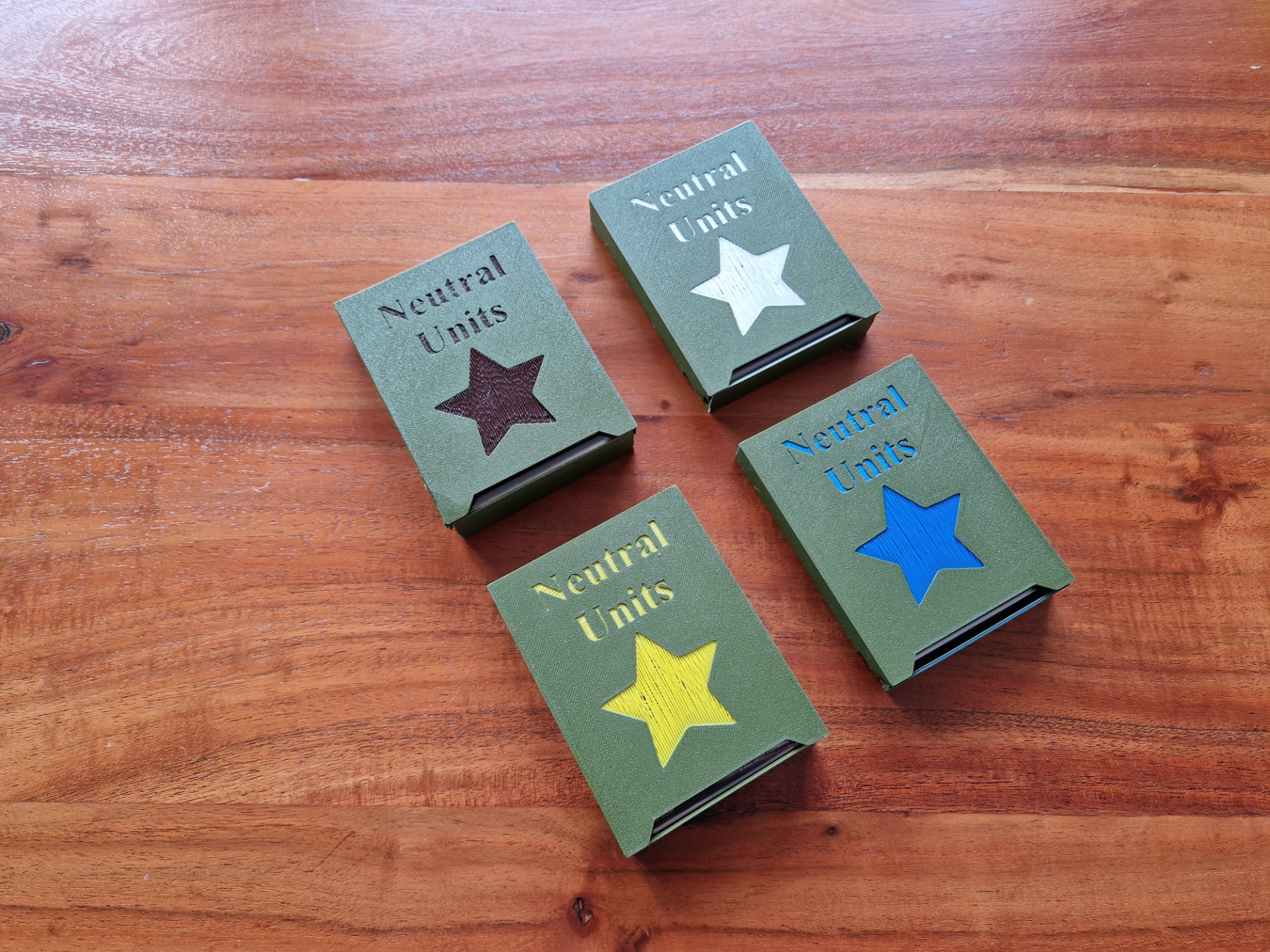 Card boxes for Heroes 3 Board Game Insert