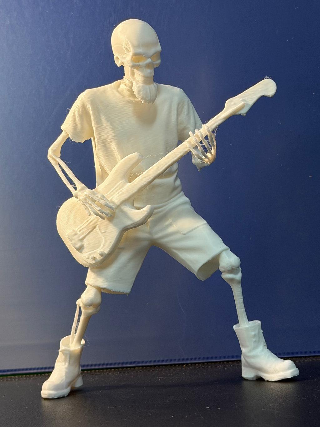 Skeleton Bass Guitarist