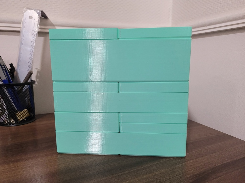 Stackable, module tray, bin, organizer