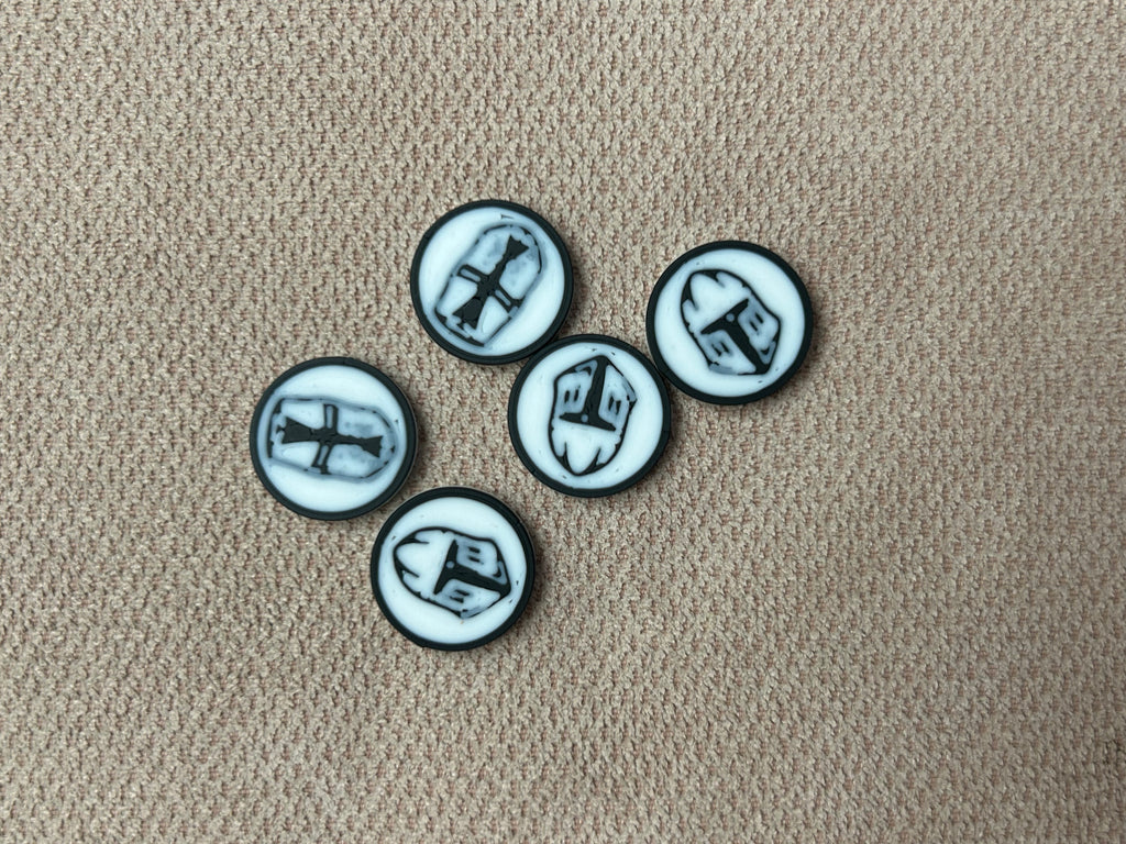 Greathelm Skirmish Game Tokens