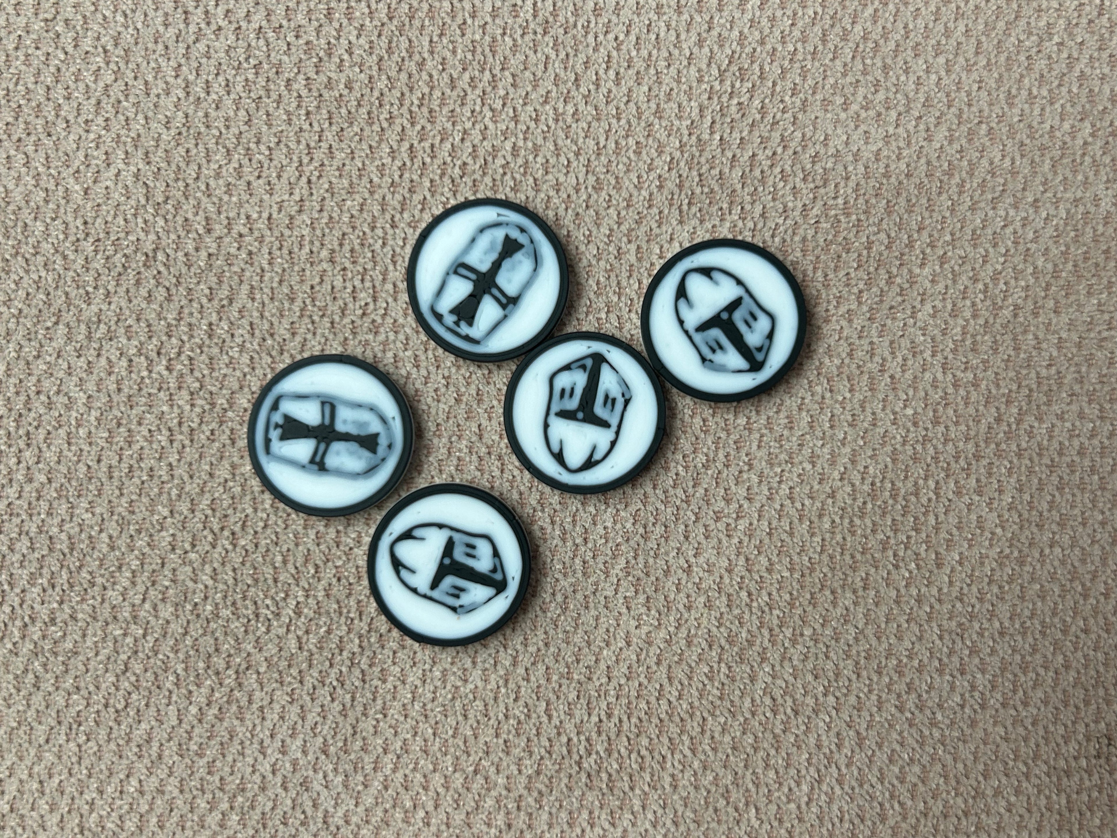 Greathelm Skirmish Game Tokens