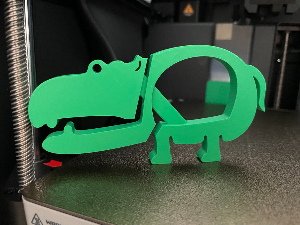 Chubby hippo chip clip