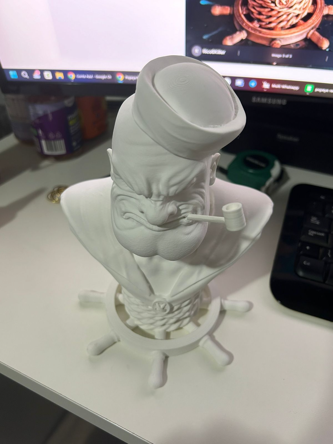 Popeye bust
