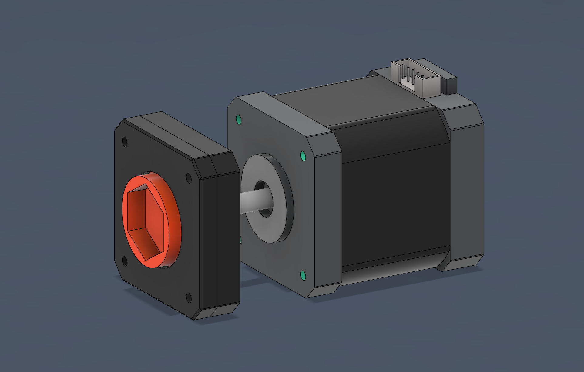 Stepper Motor Cycloidal Drive