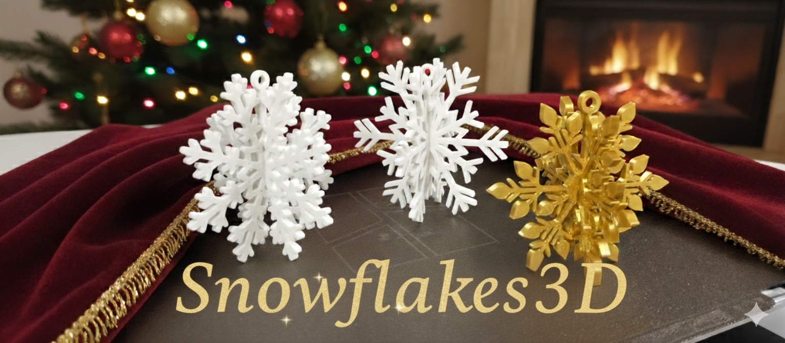 Snowflakes 3D
