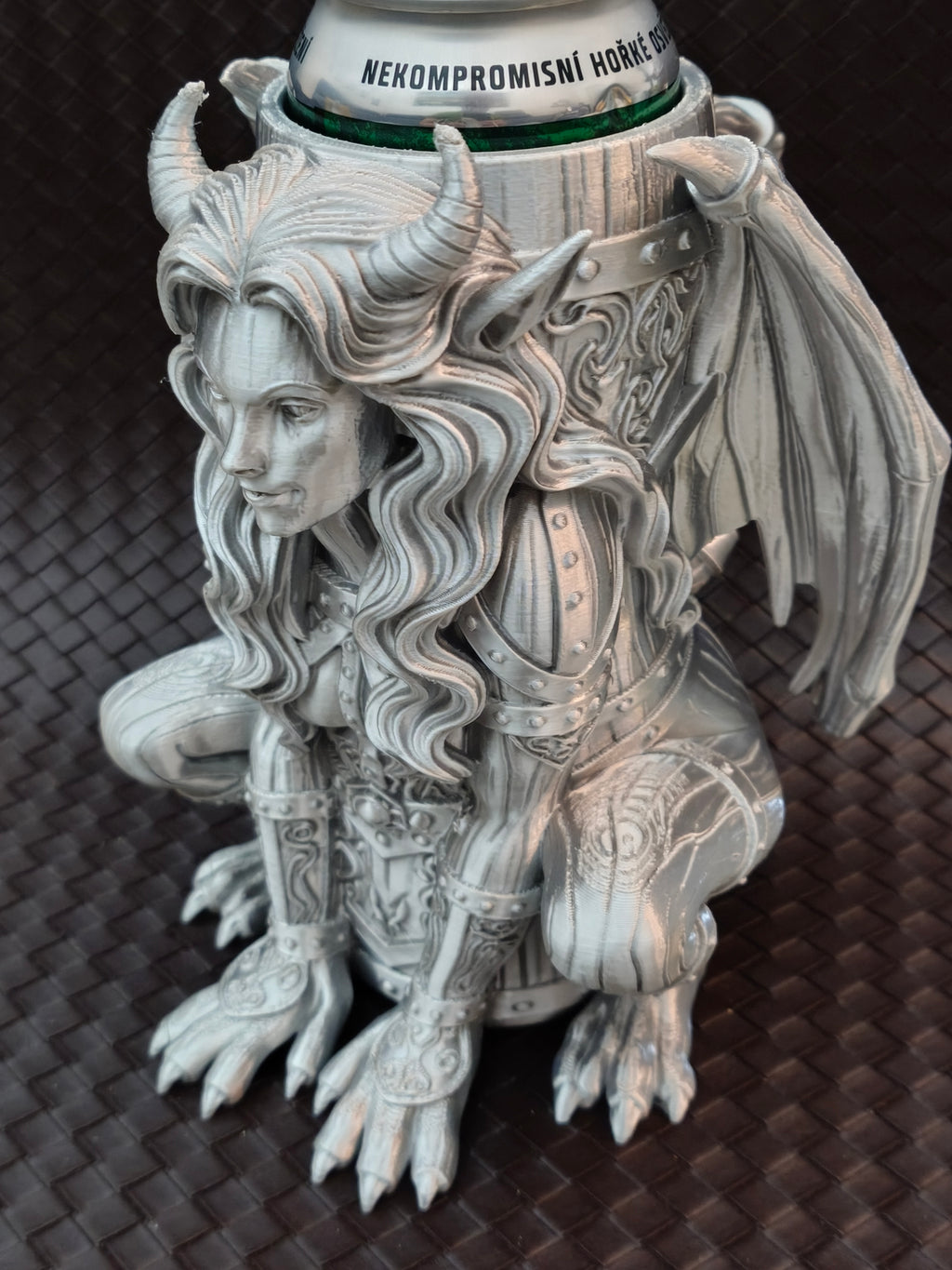 Temptress Gargoyle - Can Holder / Beer mug
