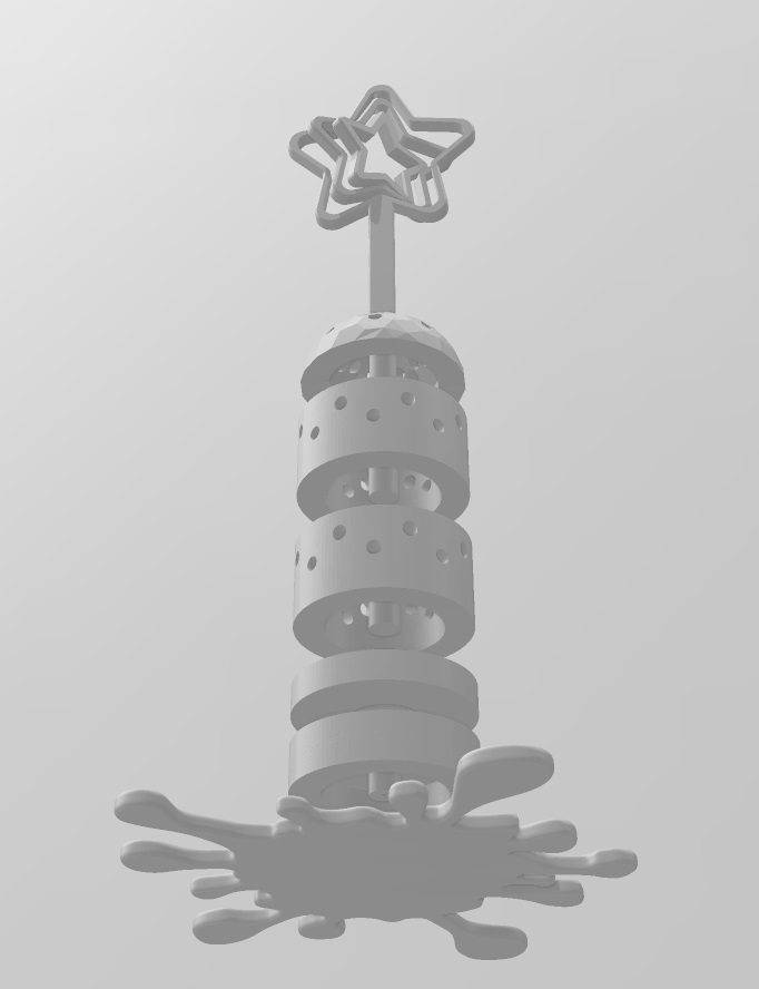 LOLLIPOPS STAND TOWER HOLDER MODULAR BRICKS