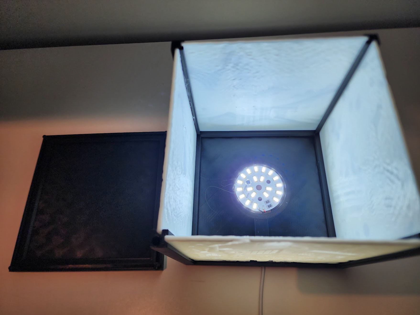 Cube Lamp Lithophane