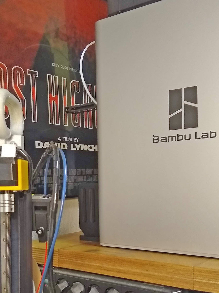 Bambu Lab X1/P1 Purgebucket and holder , easy to use, fast and light print