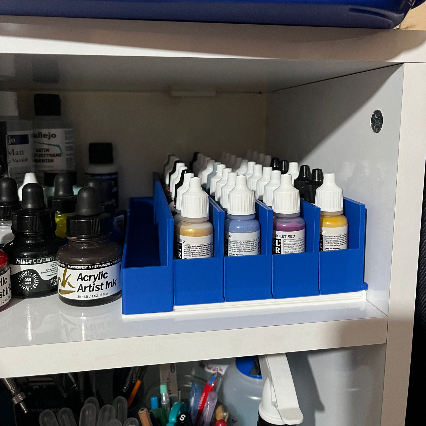 Acrylic Paint Holder