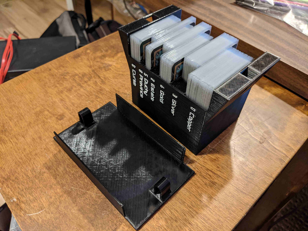 Customizable Box for Deck-Building Card Games