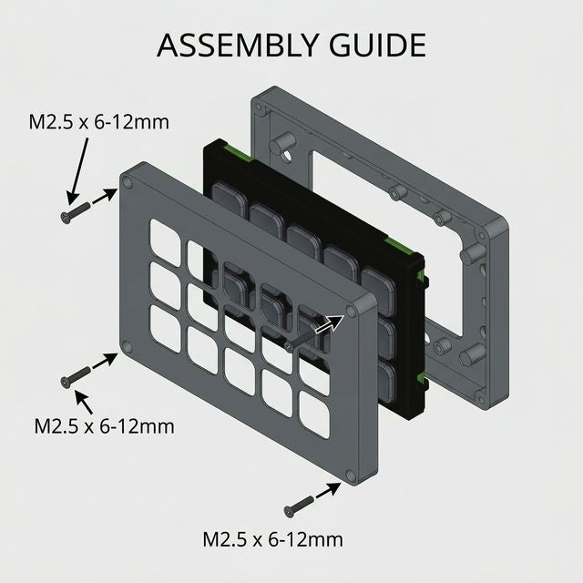 Stream Deck Module (15 keys) Wall Mount Enclosure