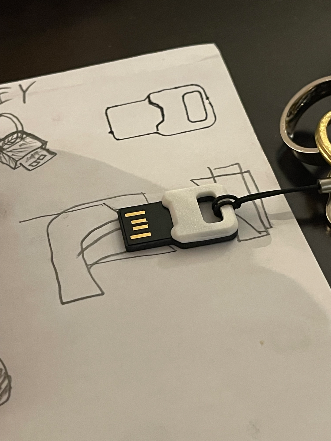 Simple Sandisk USB Replacement Case