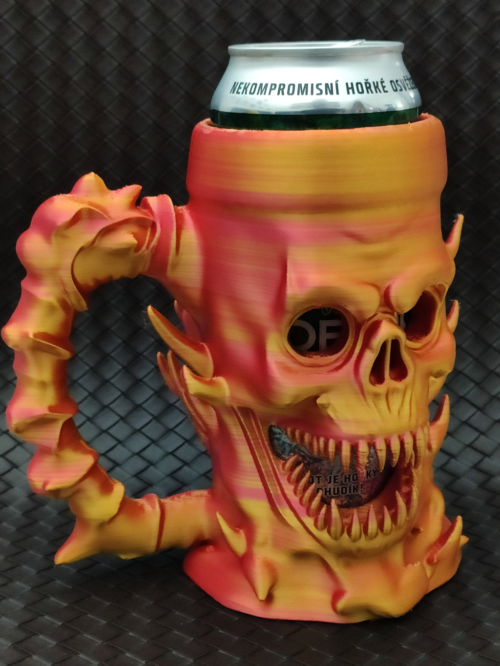 Fire Demon Can Holder / Beer mug (two types)