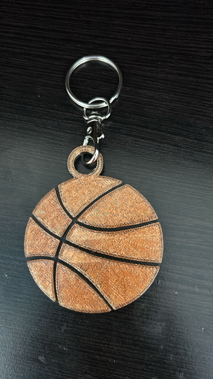 Basketball Keychain (no AMS system required)