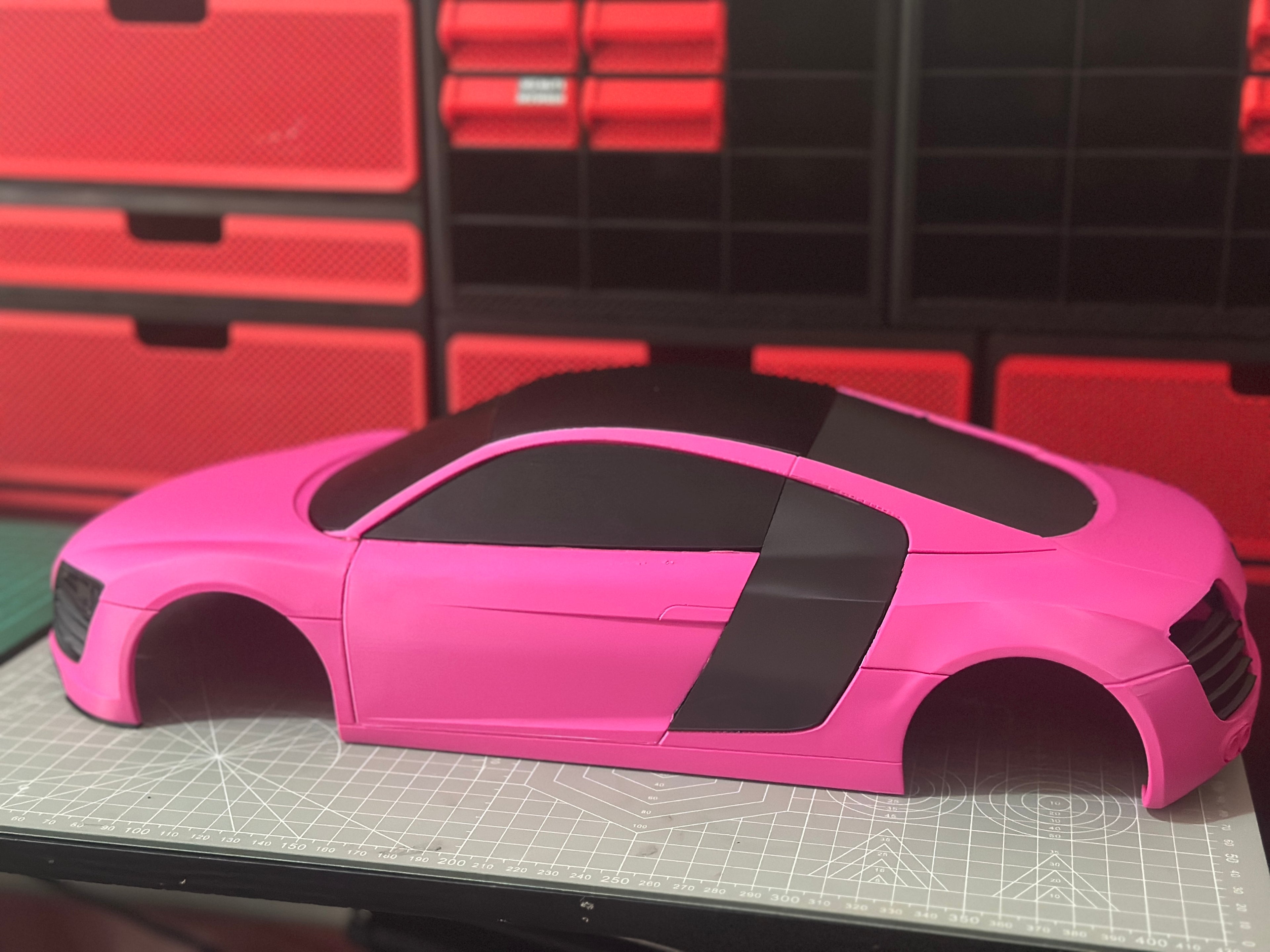 1/10 Audi R8 RC Shell