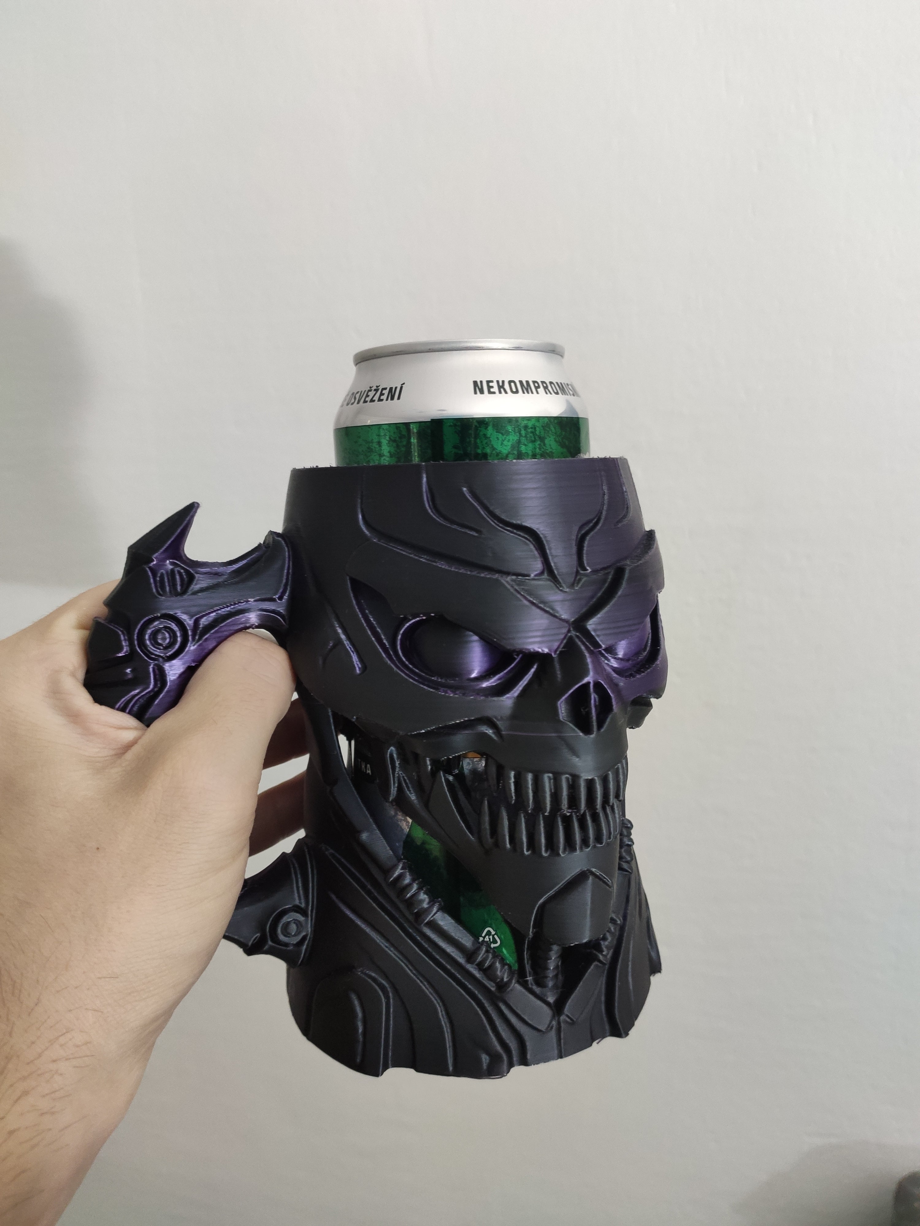 CyberDemon Can Holder / Beer mug (two types)