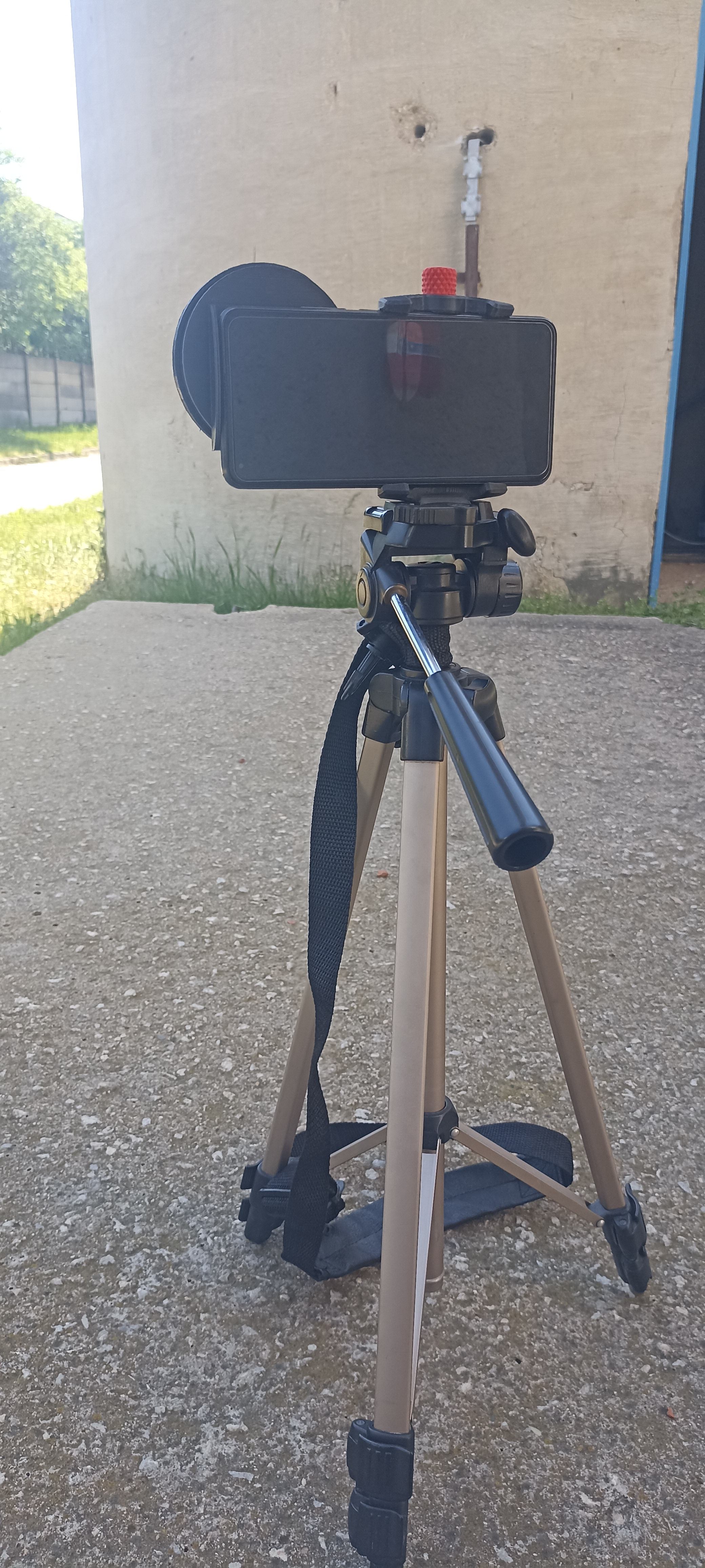 Phone tripod holder filter, stativ.