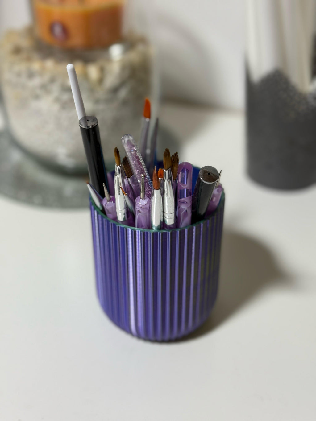 Makeup Behälter Organizer Pinselhalter Vase