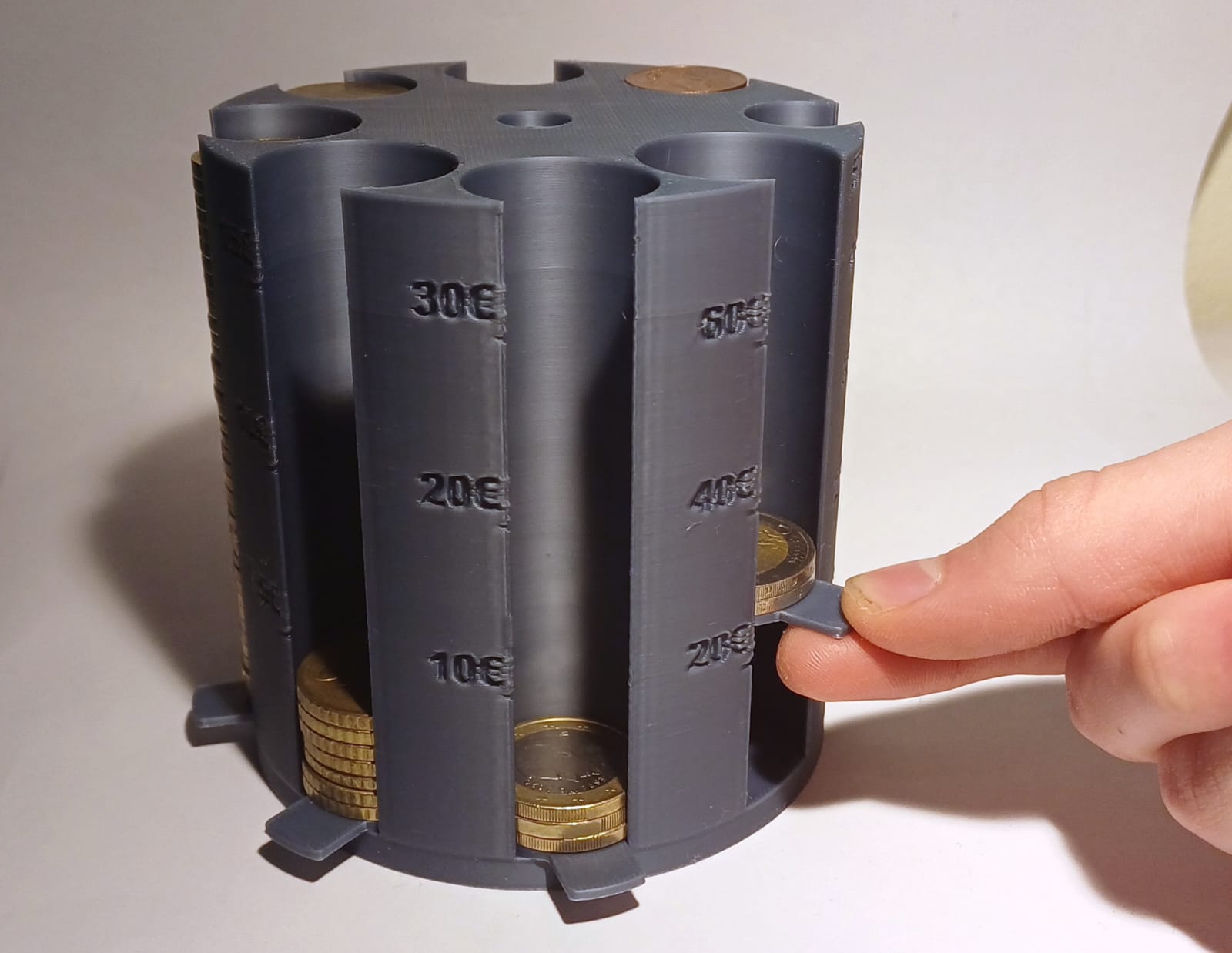 Coin Holder for all Euro coins with gauges