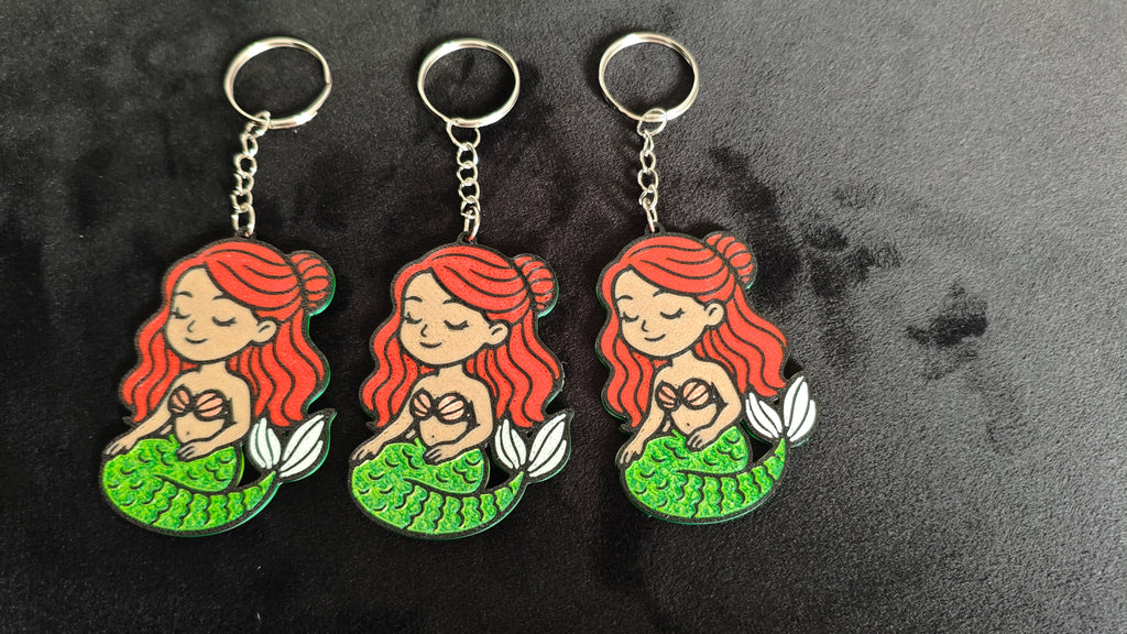 Cute Mermaid - Keychain
