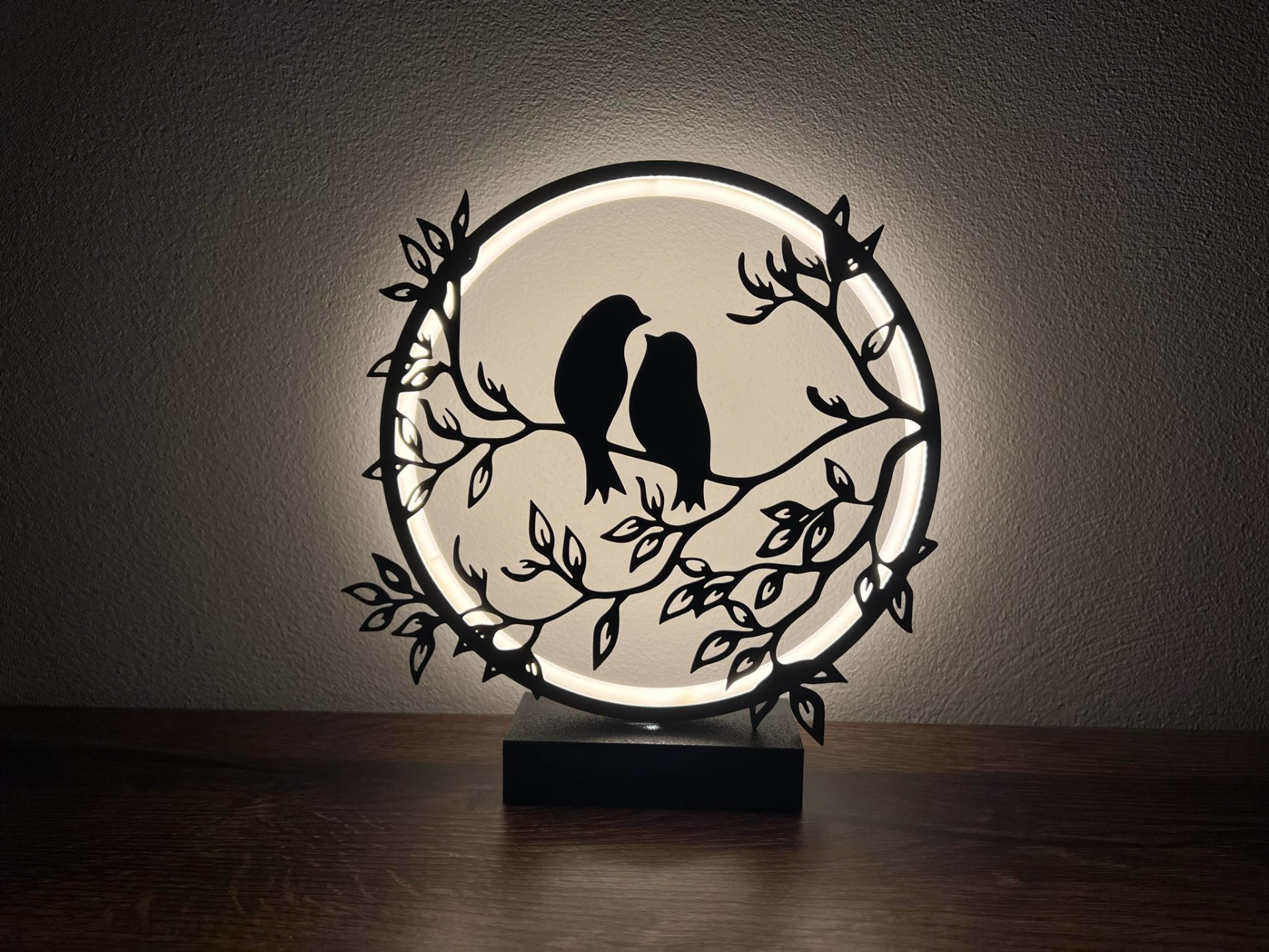 Led Ring Lamp with replacement panels