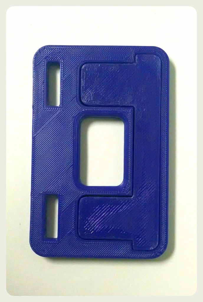 Travel Bedside Phoneholder 3d Printed