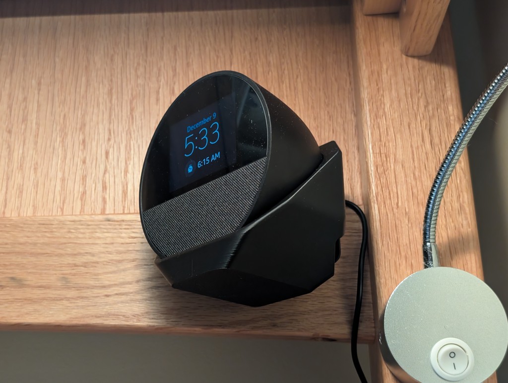 Amazon Echo Spot (2024) Angled Wall Mount Bracket