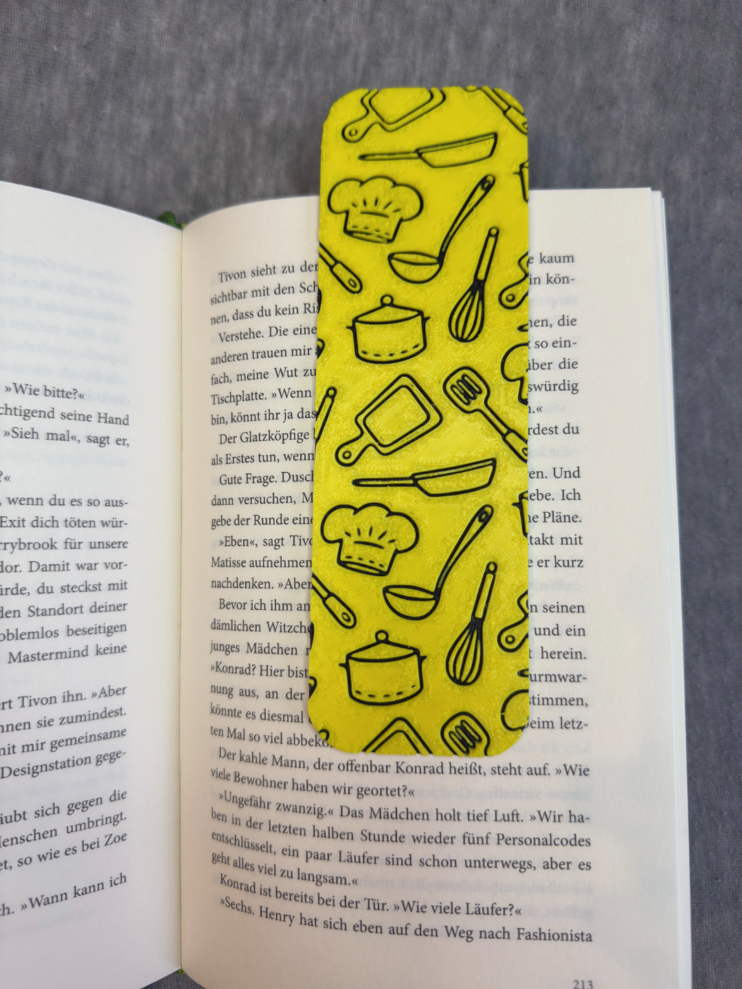 Cooking Bookmark Hueforge