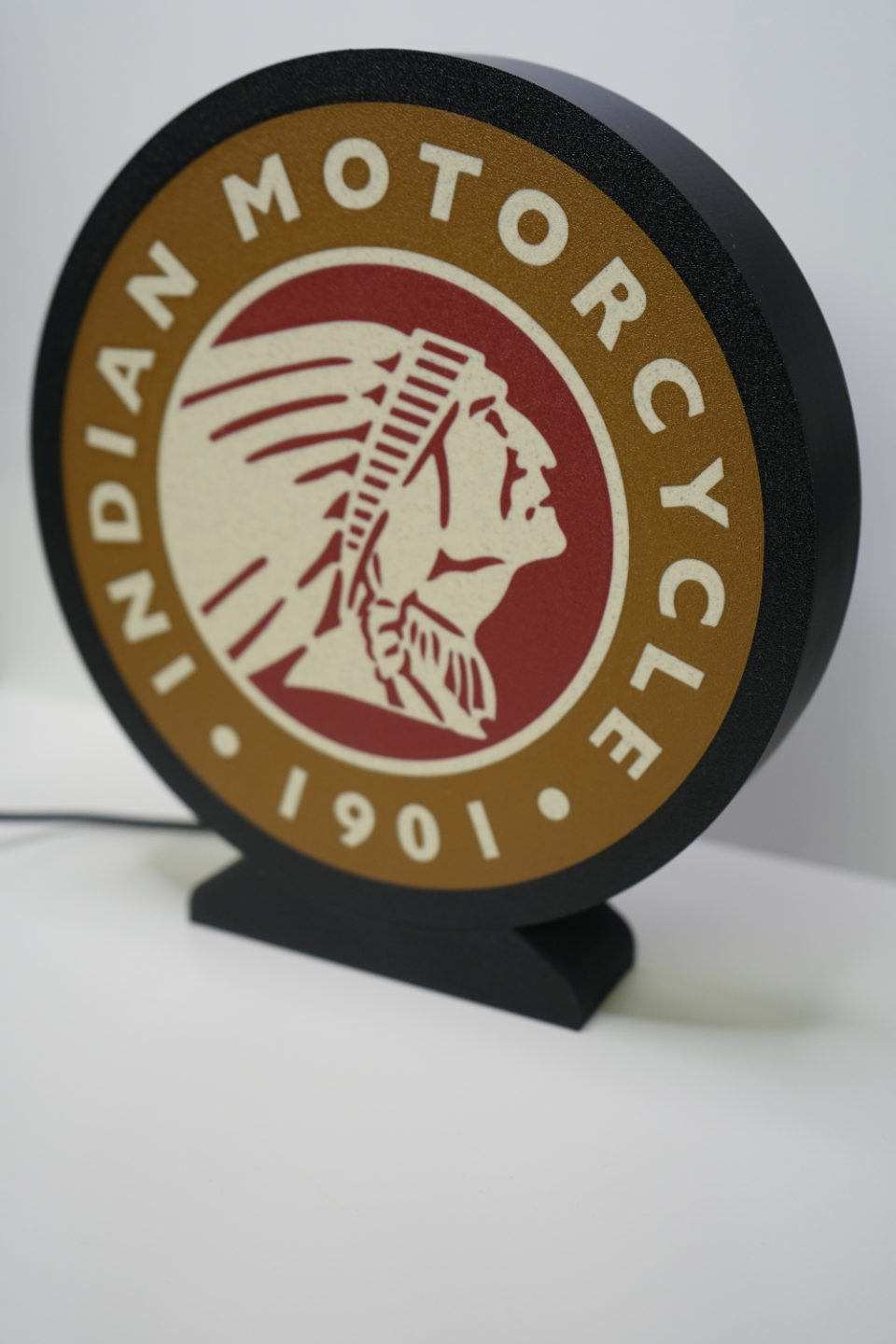 Lightbox Indian Motorcycle