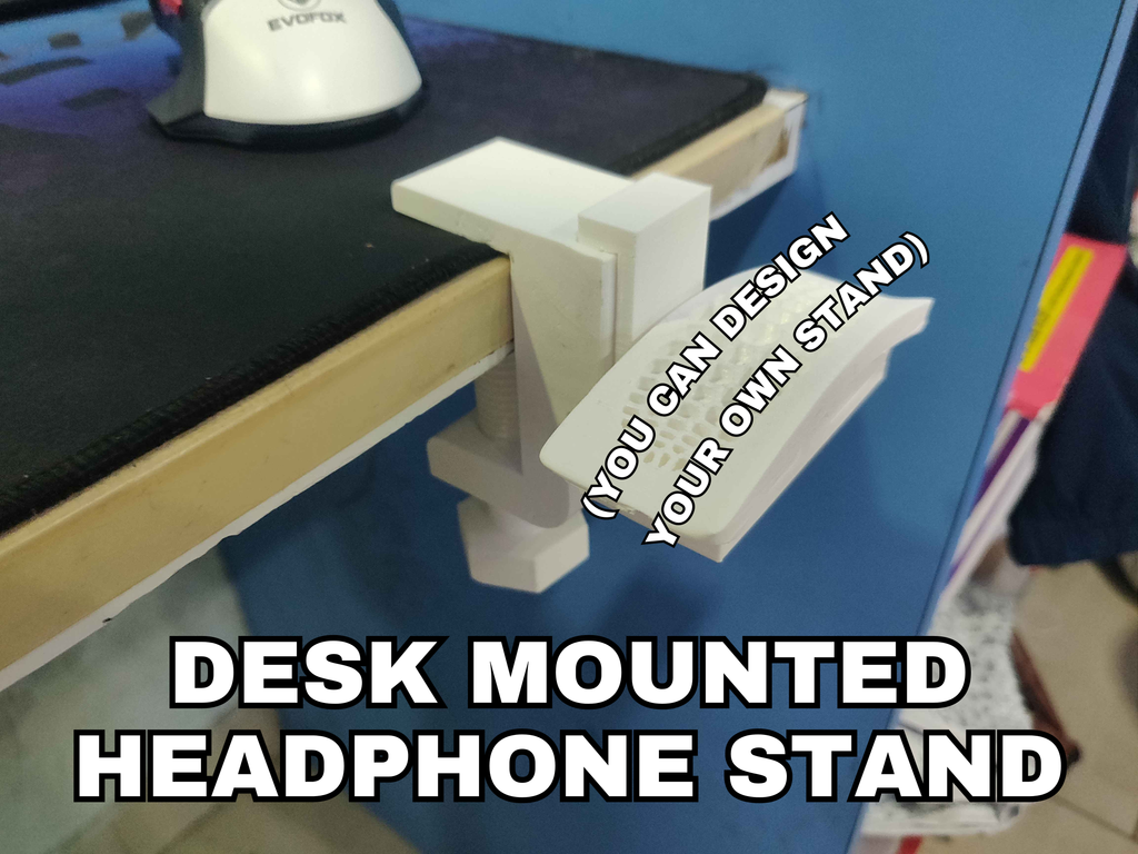 Customizable Desk Mount