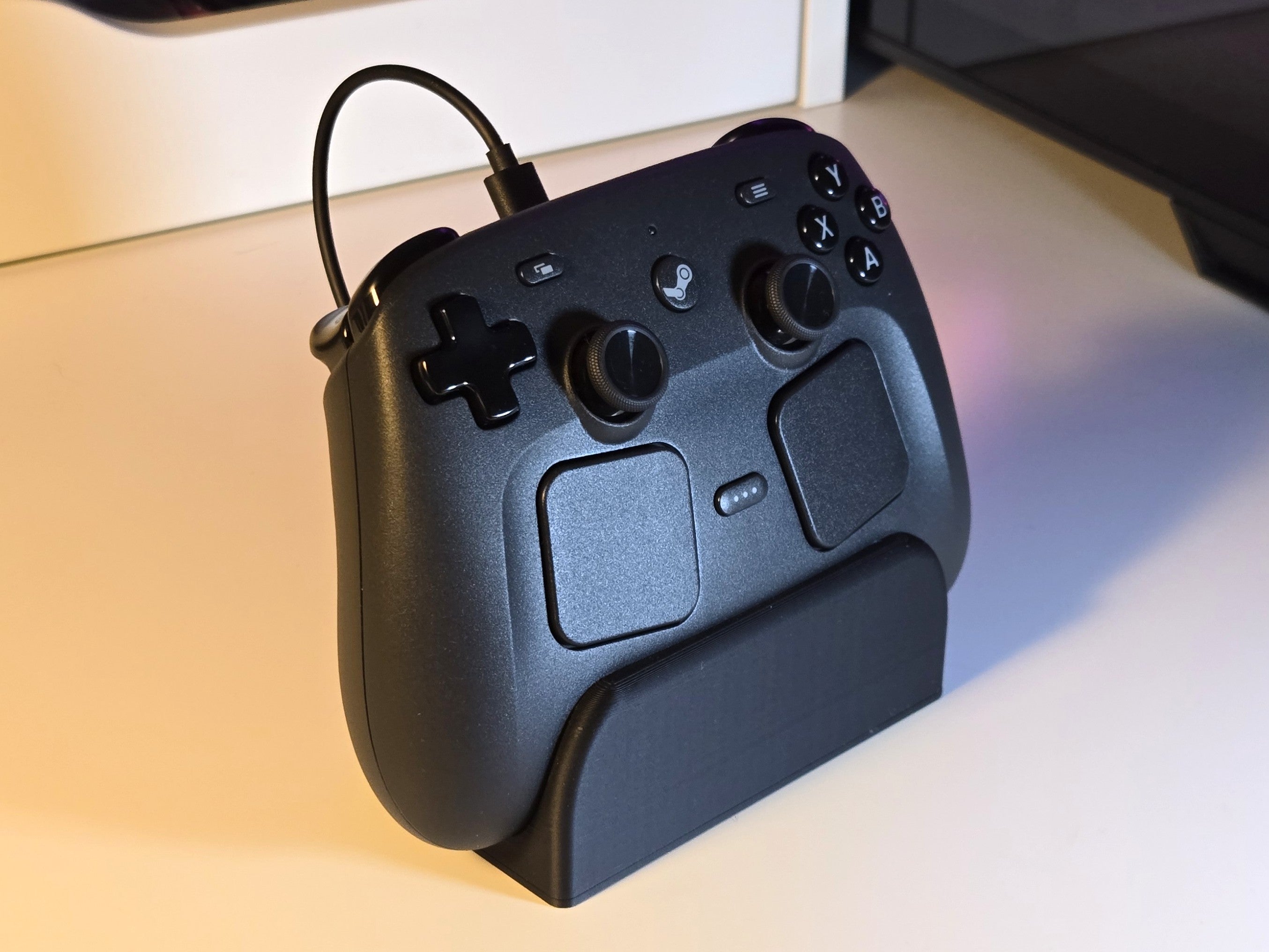 Steam Controller Stand 2026 (With Charging Puck!)