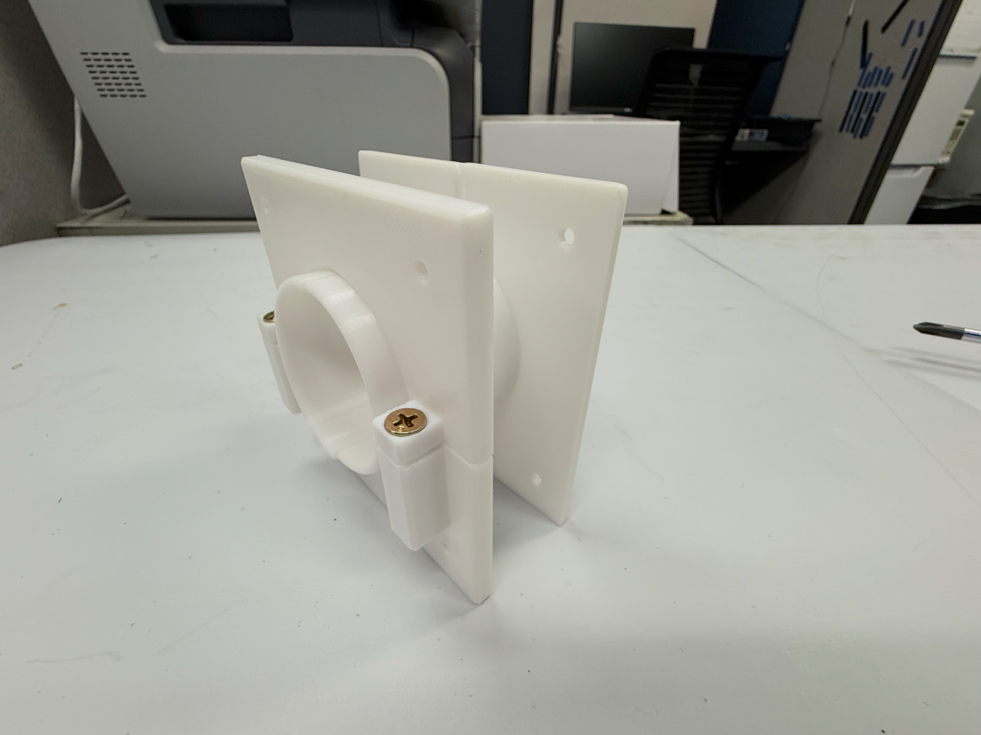 Split Cable Pathway with Flange