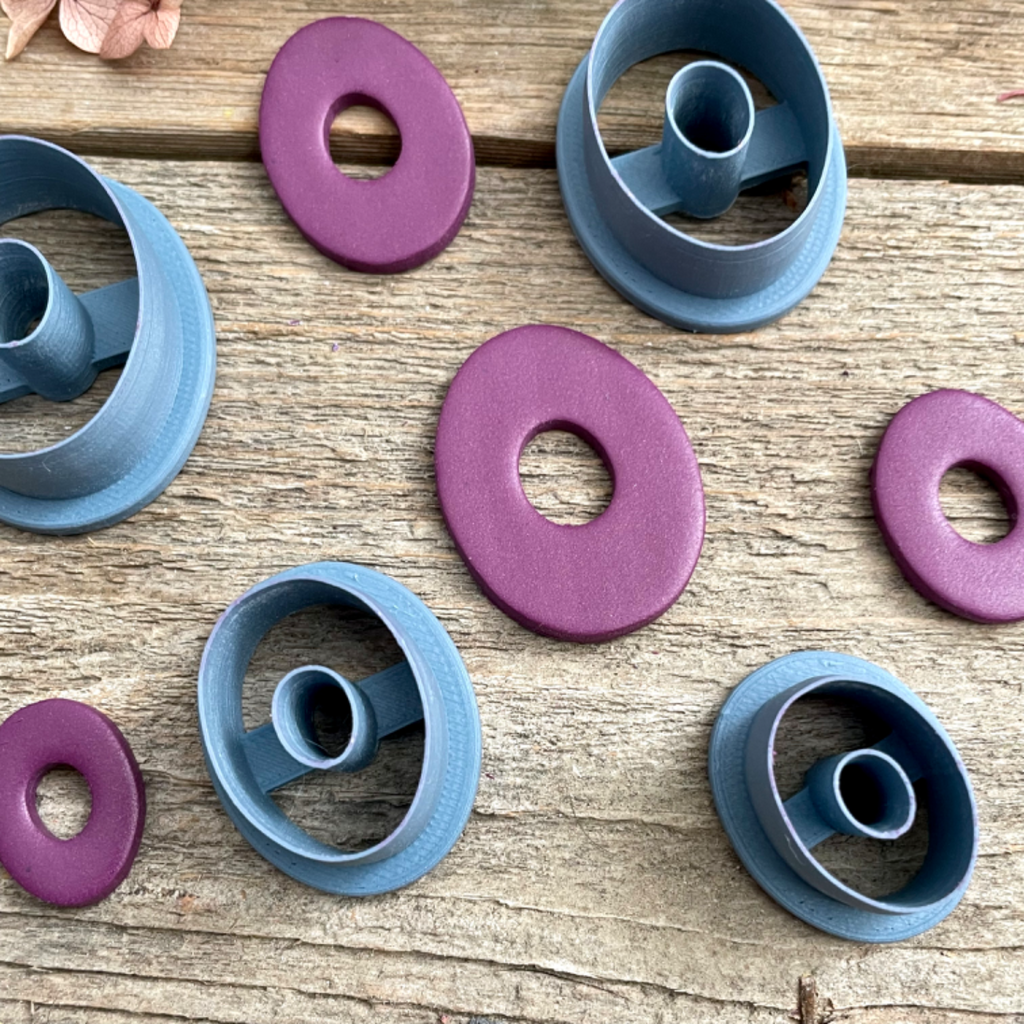 Oval Donut Earring Cutters