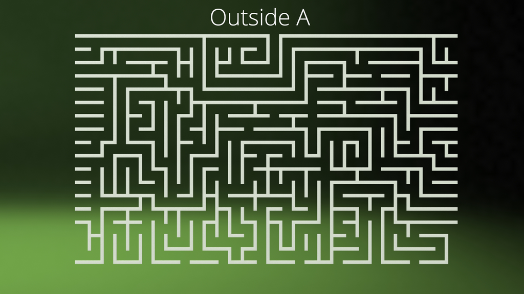 Blind Maze Puzzle Gift Box