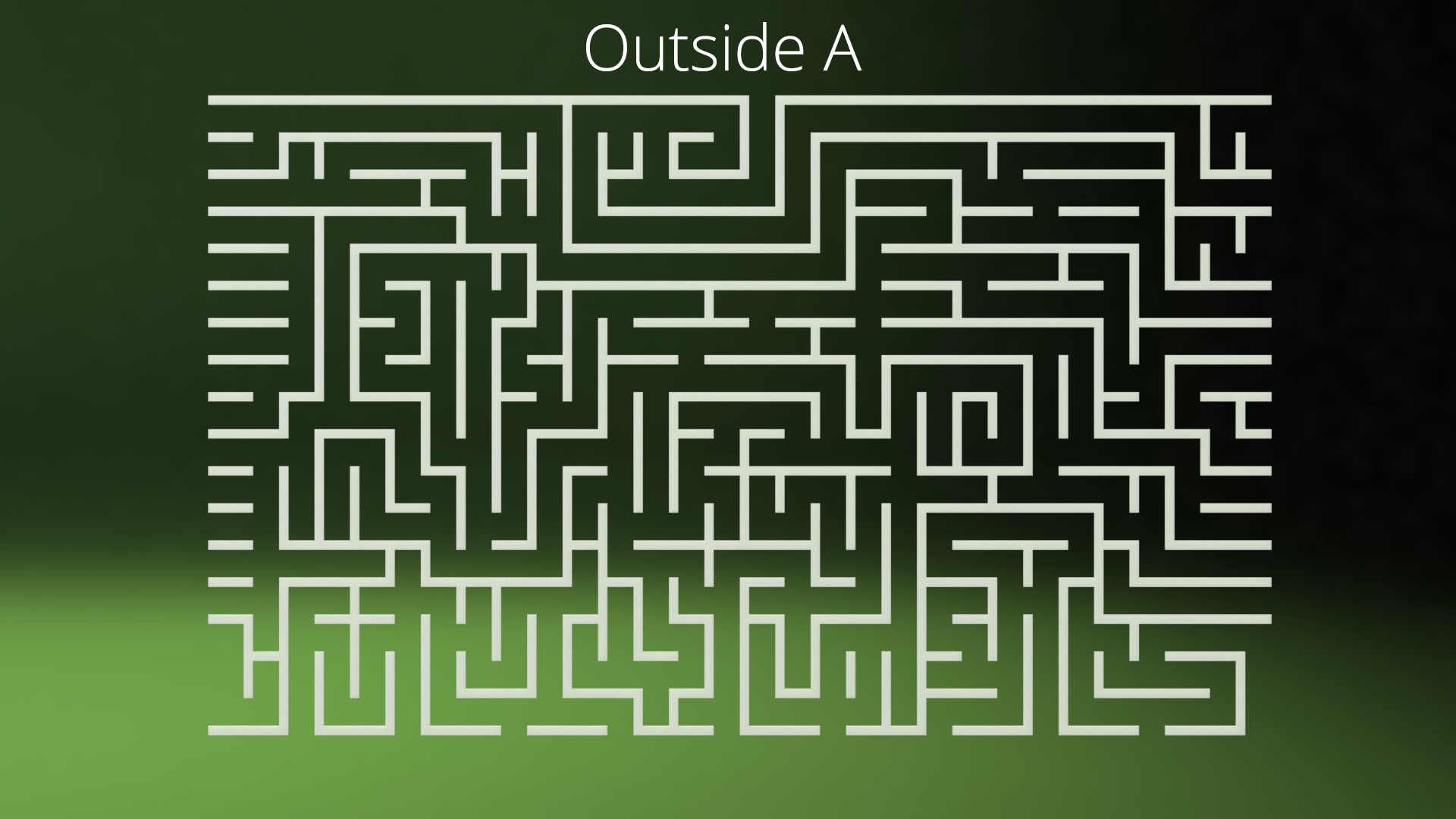 Blind Maze Puzzle Gift Box