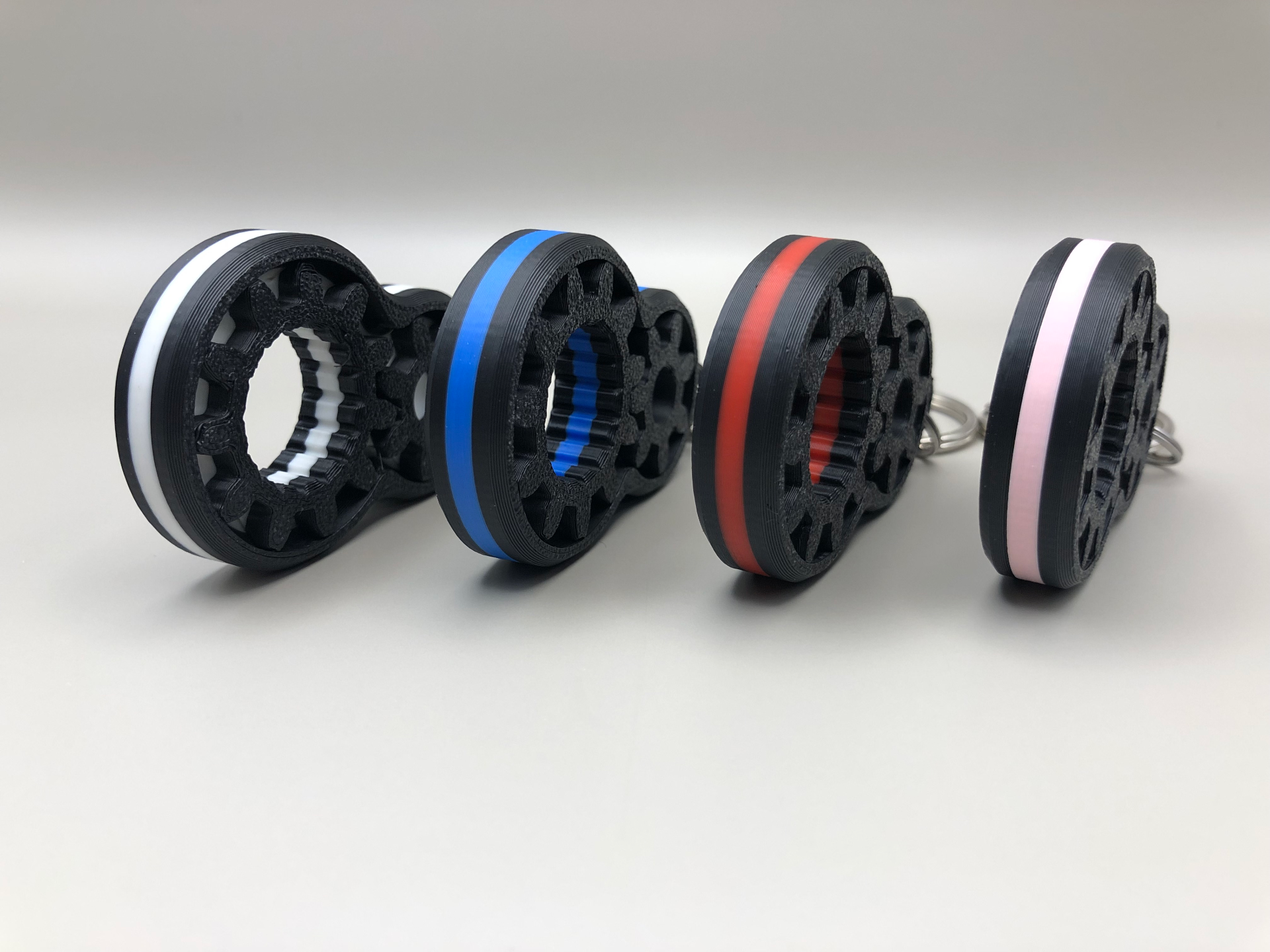 Gear Fidget Keychain 3 colors