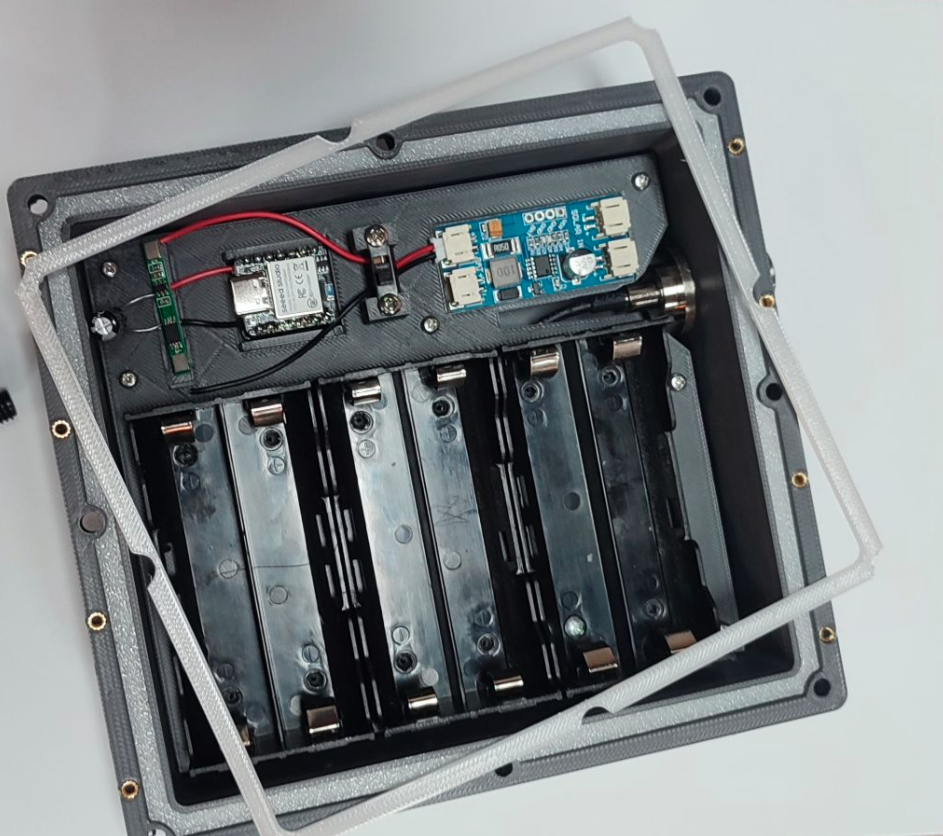 Solar Repeater Case Meshcore Meshtastic Xiao 18650