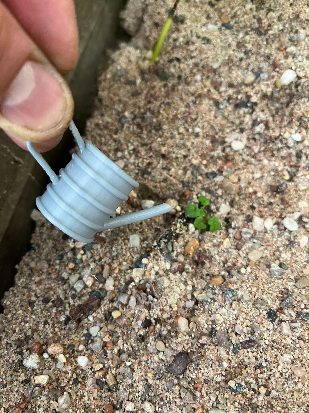 Watering can 1:10 and 1:12, miniature, diorama
