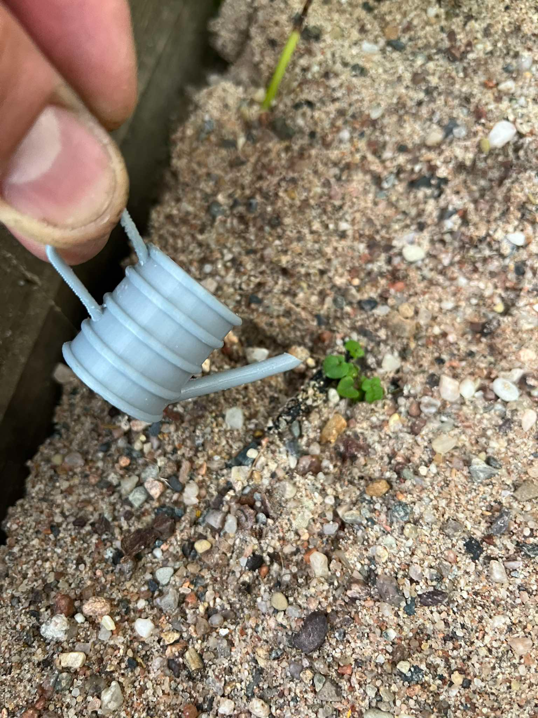 Watering can 1:10 and 1:12, miniature, diorama