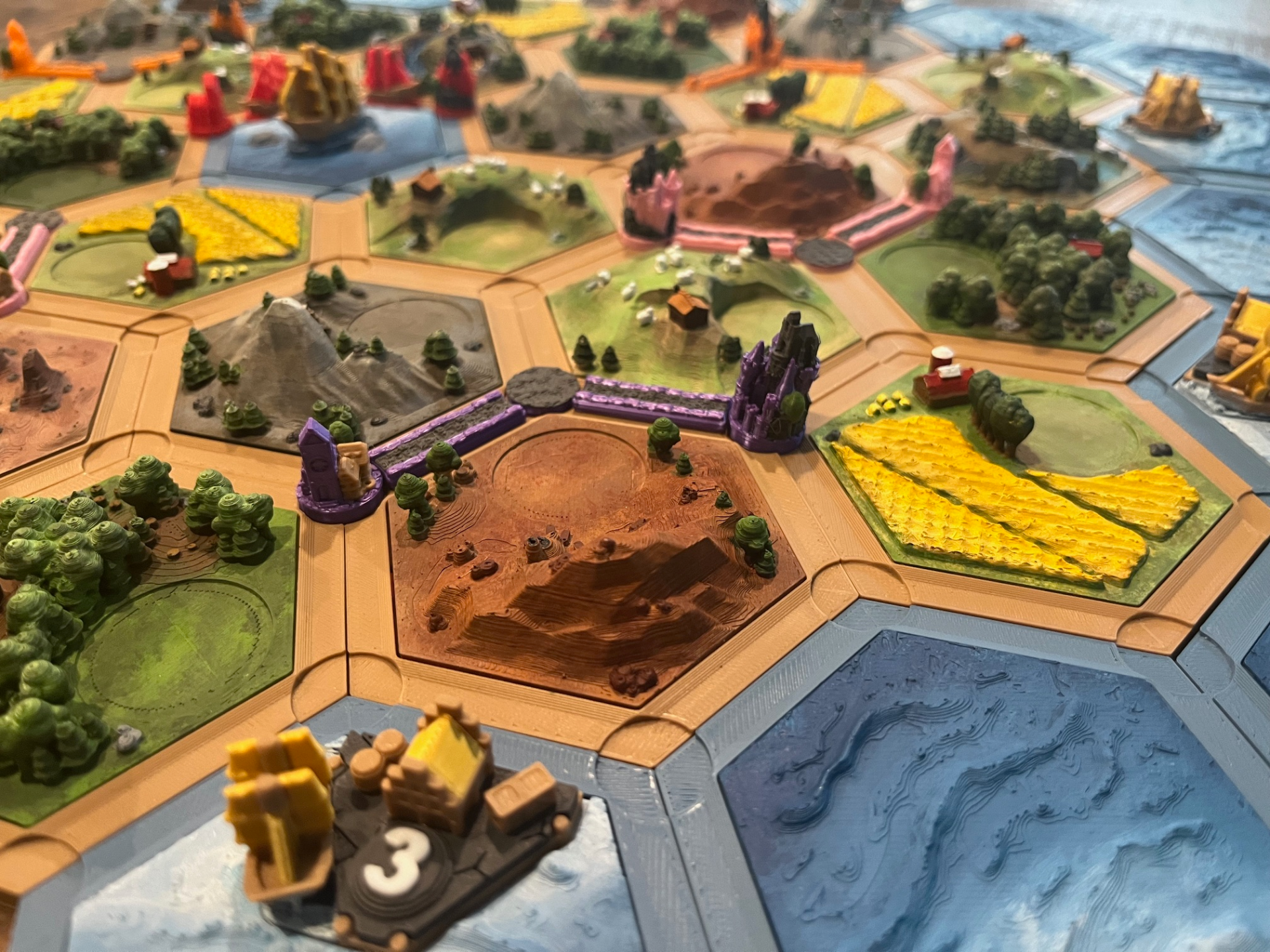 Full Catan Game - Seafarers w GoT addons