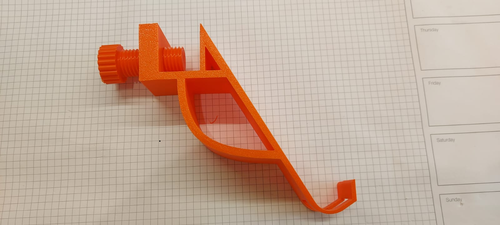 Monitor phone holder