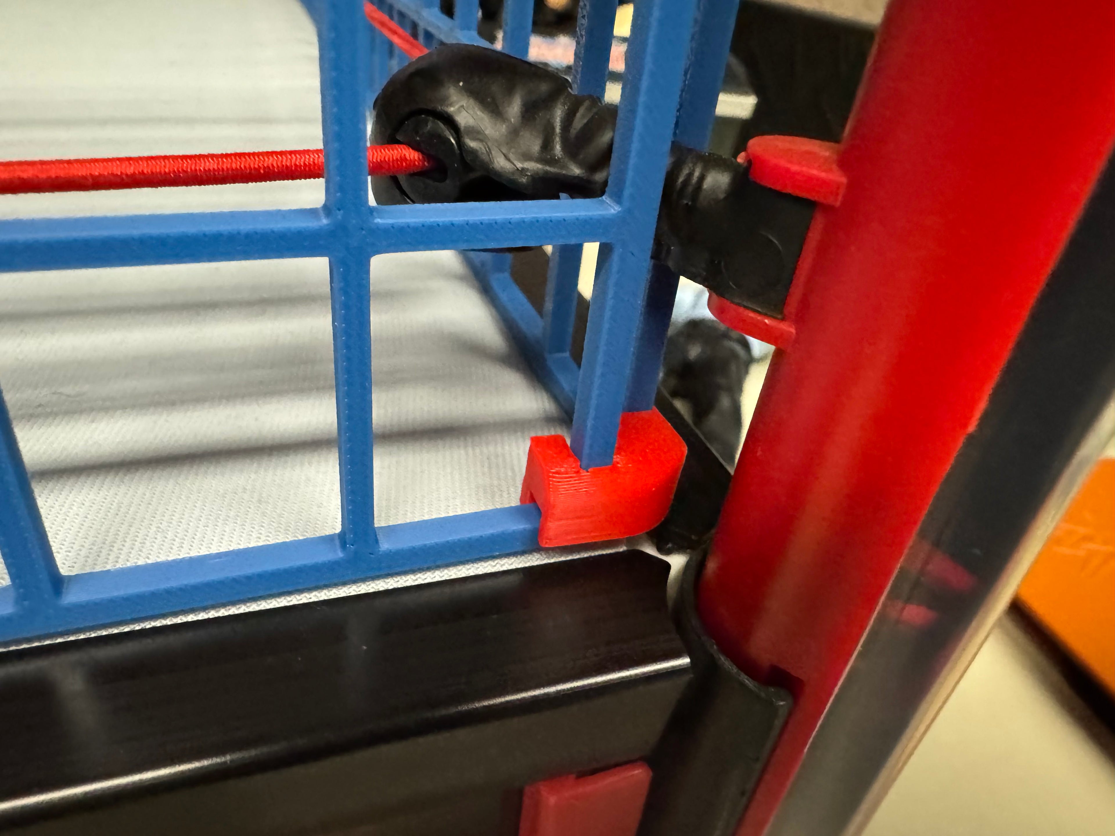 Blue Steel Cage - for 20 in Scale Size Ring