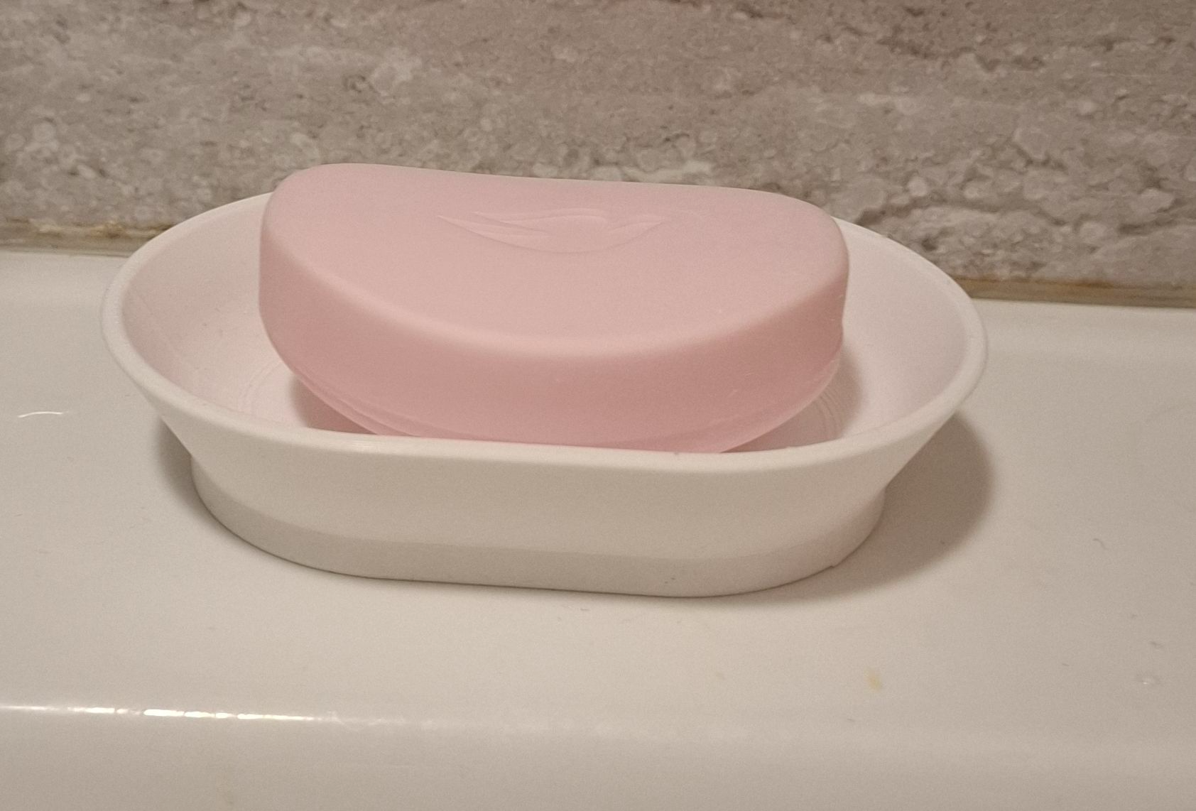 Minimalist 2-Piece Soap Holder with Drainage